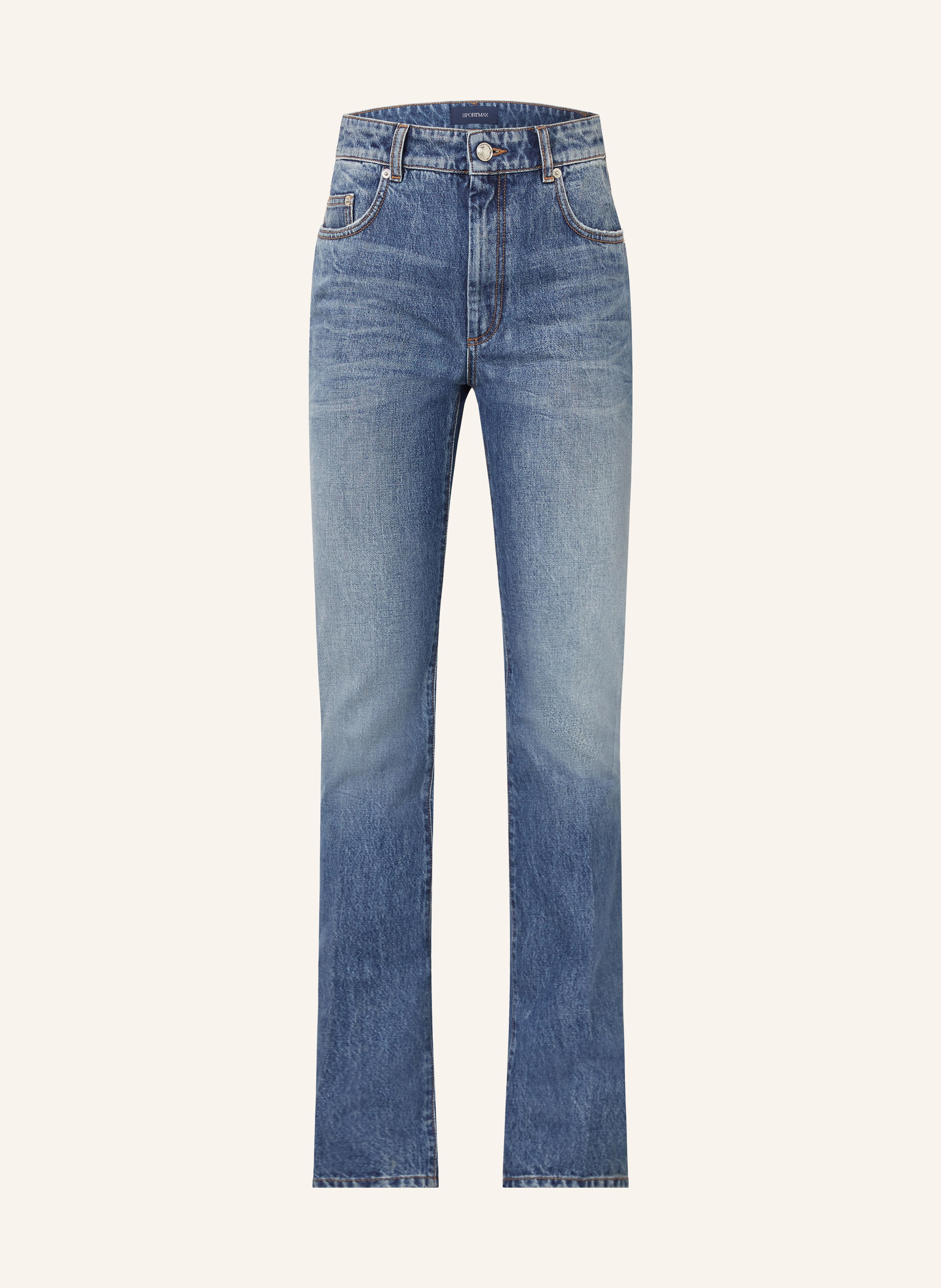 SPORTMAX Bootcut Jeans SPDUDITORE Slim Fit