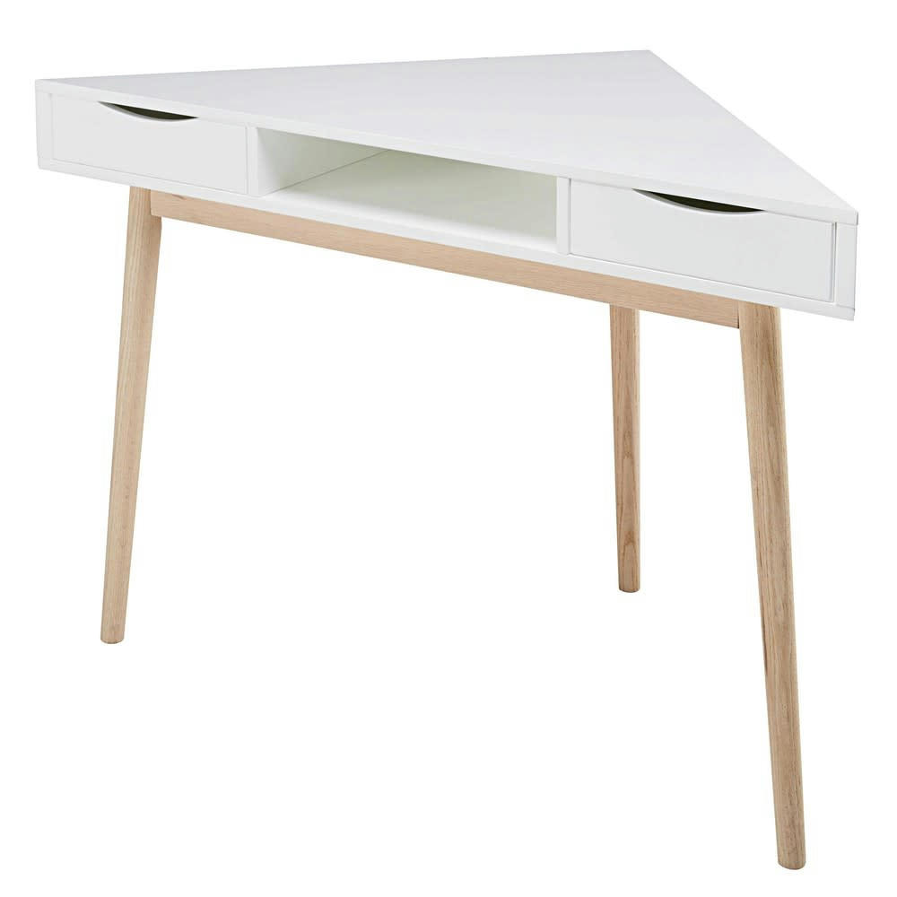 Artic - Bureau d'angle vintage blanc