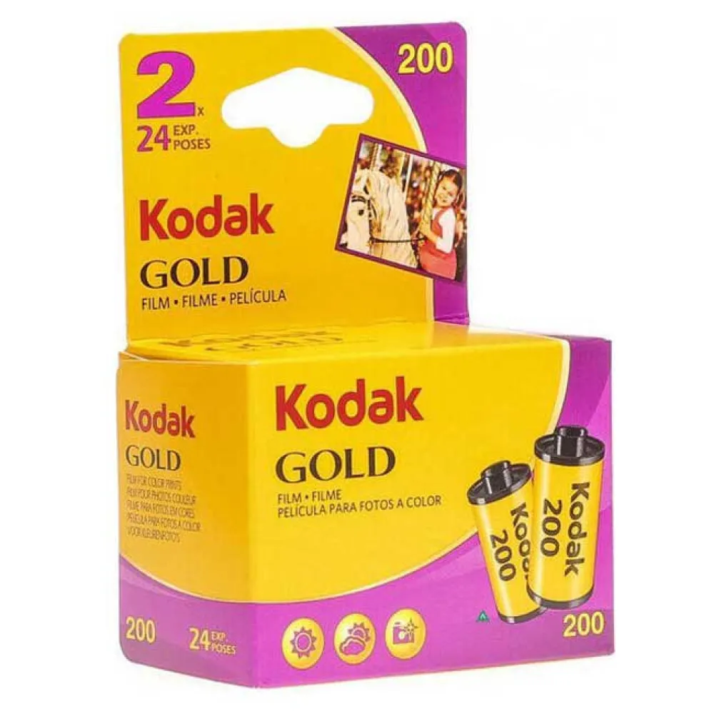 Kodak Gold 200 GB135-24-H 2 Pack Reel