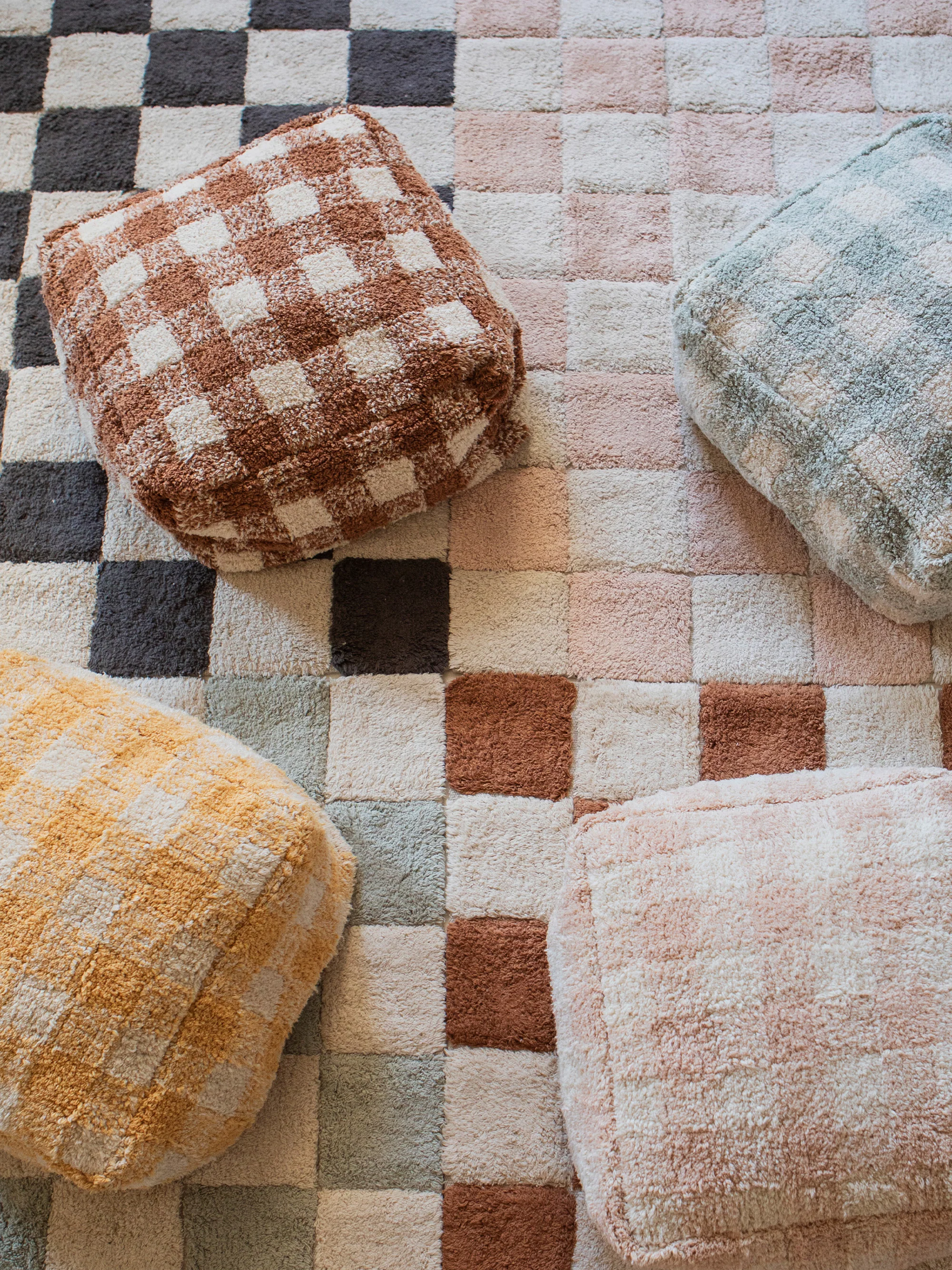 Waschbarer Kinderteppich Kitchen Tiles, in verschiedenen Größen
