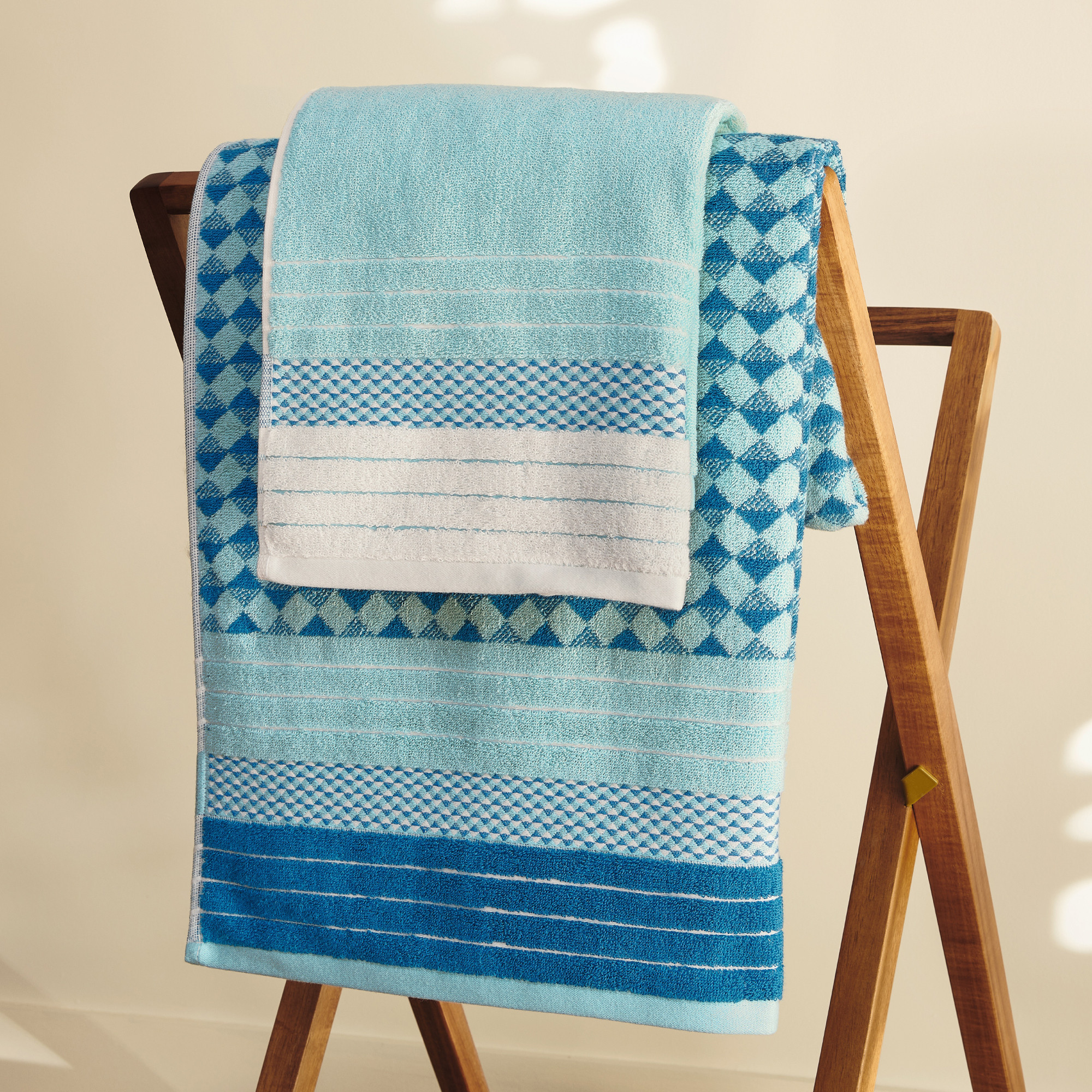 Drap de bain jacquardCadence
