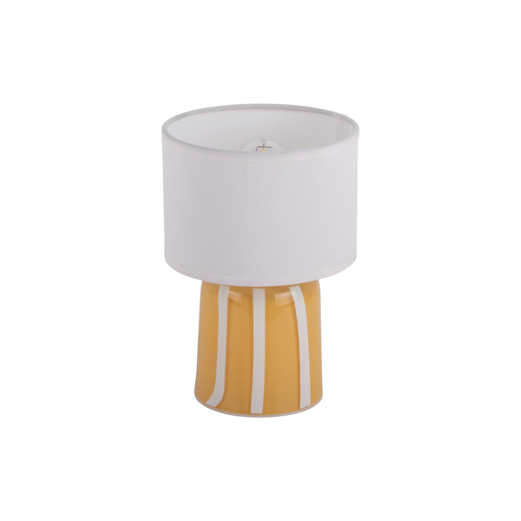 Leitmotiv tafellamp Verano - geel - Ø13.5cm