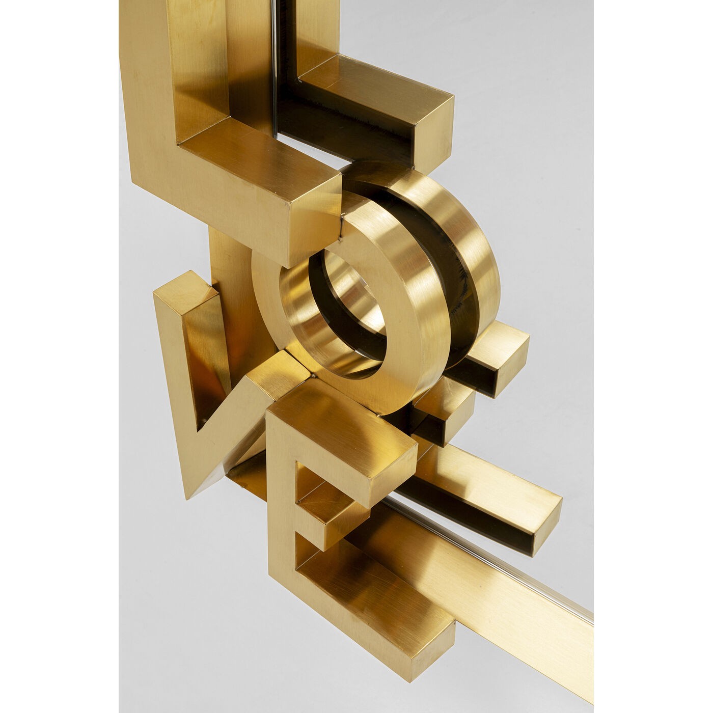 Spiegel Love 3D 200x70cm goud Kare Design