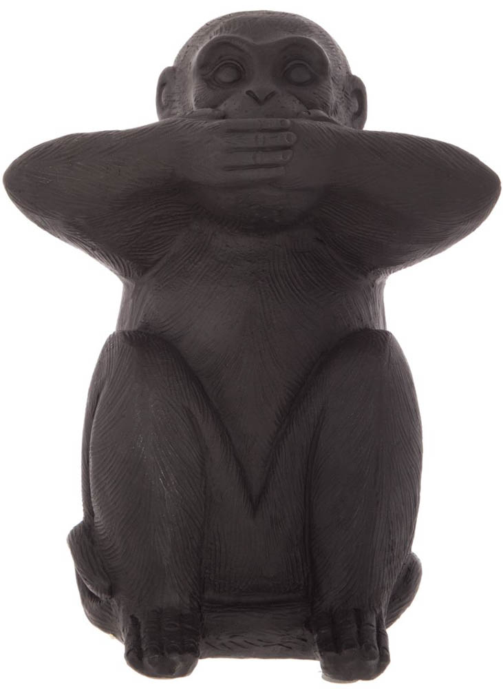 Estatueta macaco sábio mudo
