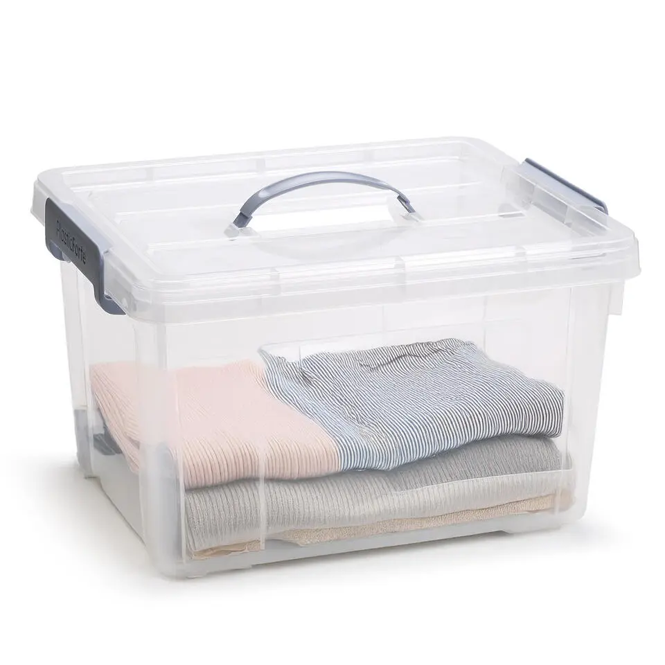 Plasticforte Opslagbox AZUL - transparant - 24 liter