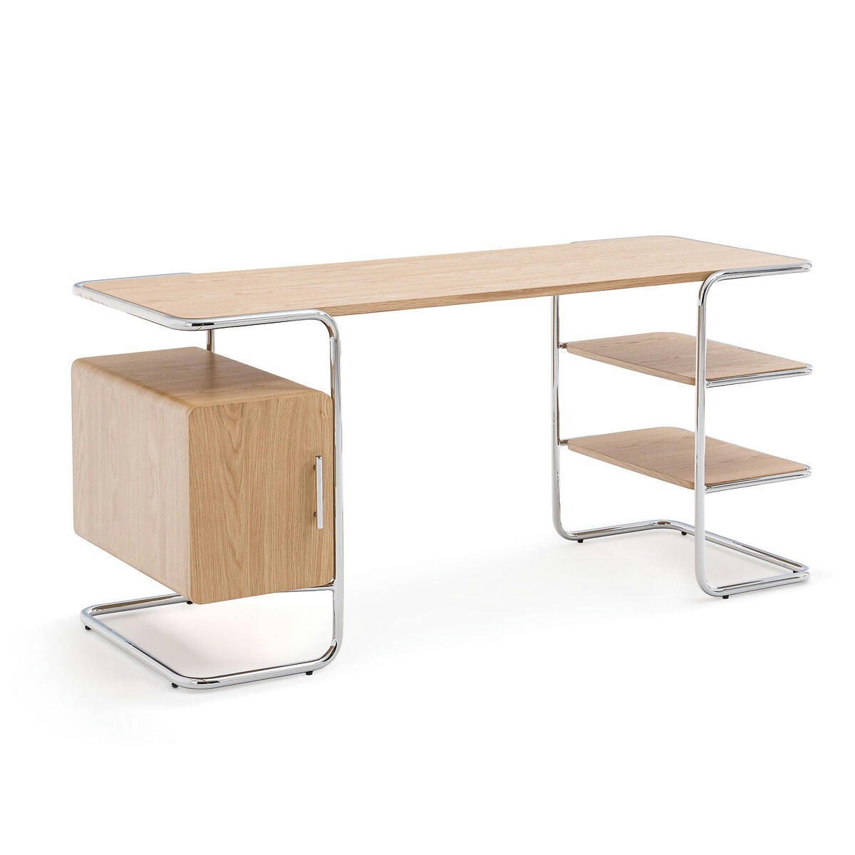 Bureau tubulaire chêne, Emlyn