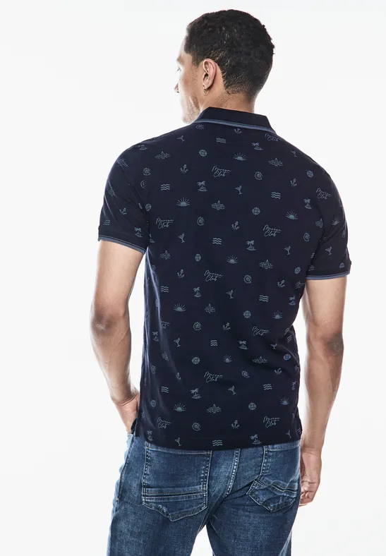 Slub Jersey Poloshirt