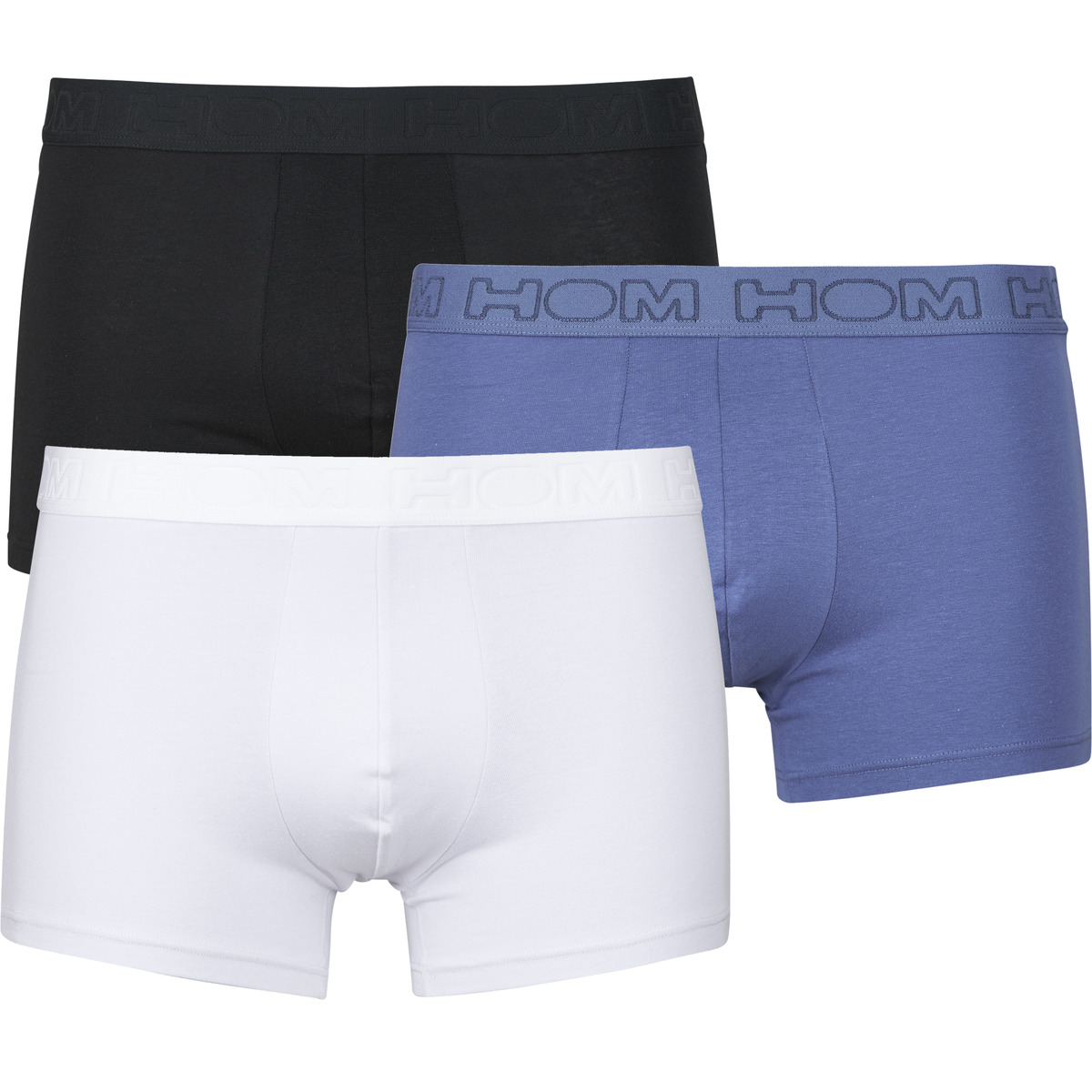 Hom - ARMAND BOXER pack de 3 - Black / Blue / White