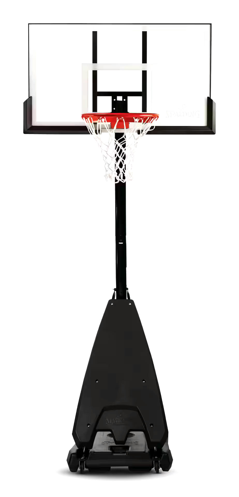 Spalding Hercules Portable Adjustable Basketball Backboard, Hoop & Net System, 54-in