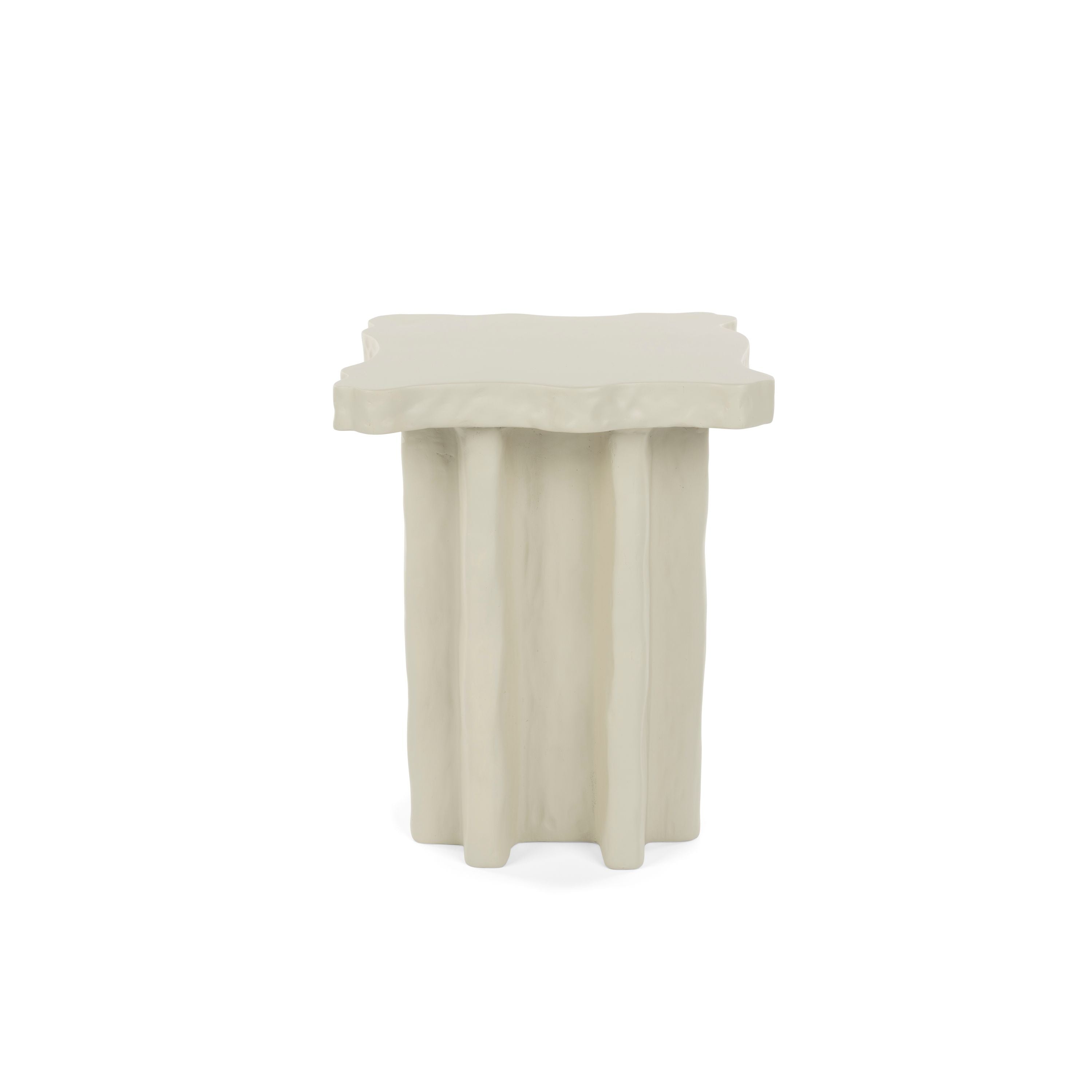 Bold Monkey Born To Be Alive Bijzettafel Vierkant 41x41 cm Beige