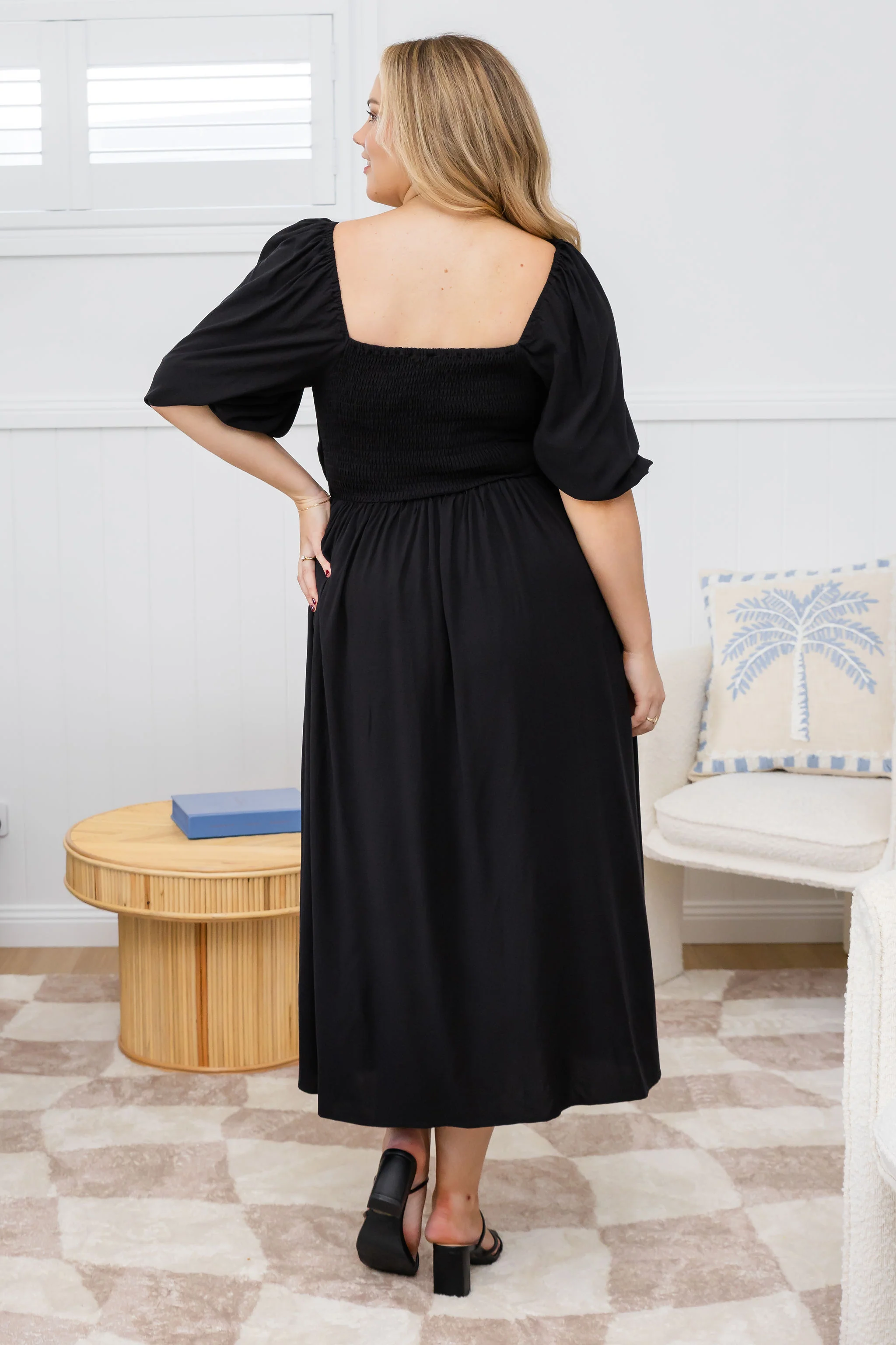 Pippa Cut Out Dress in Black