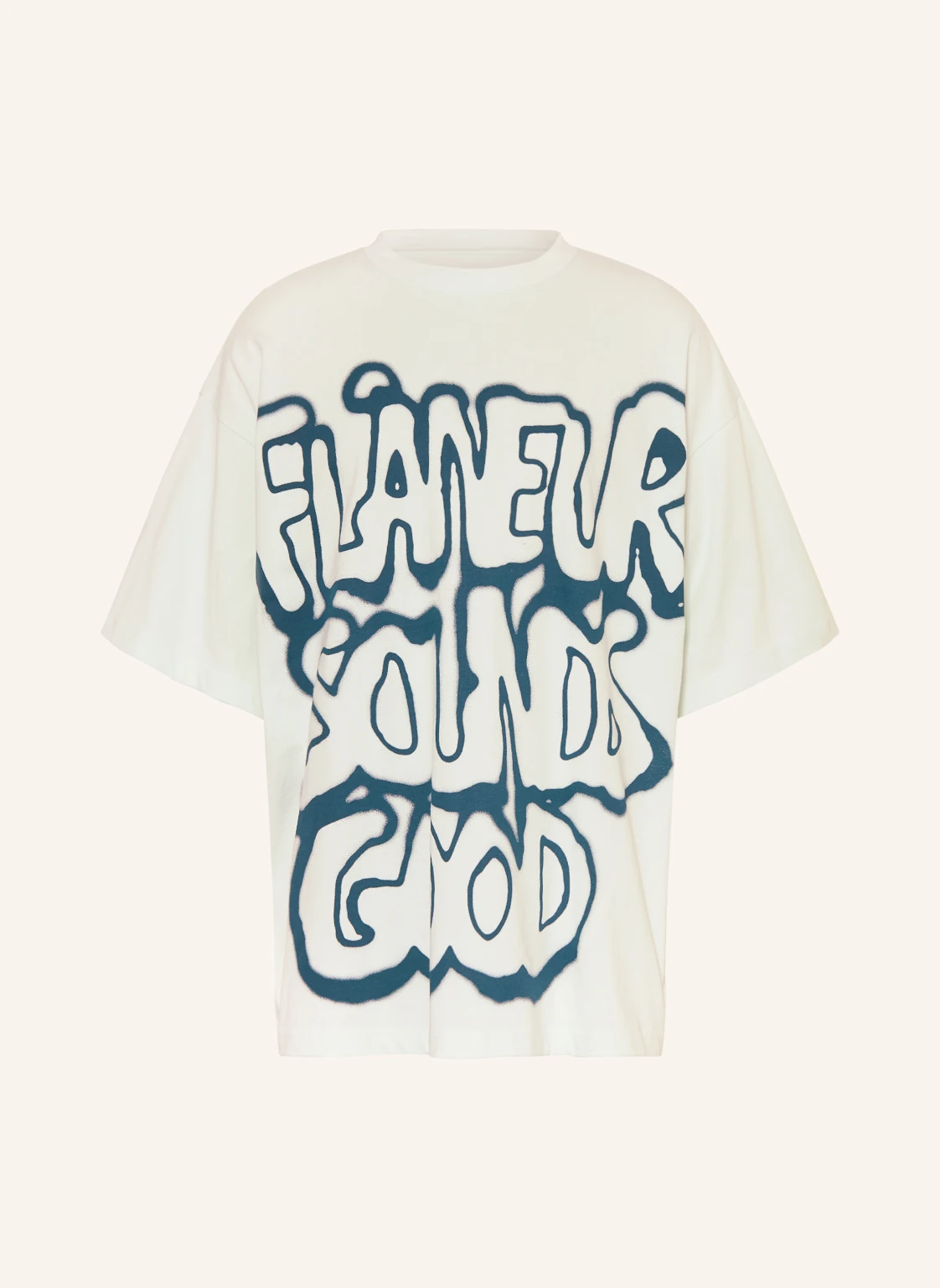 FLÂNEUR Oversized-Shirt SOUNDS GOOD