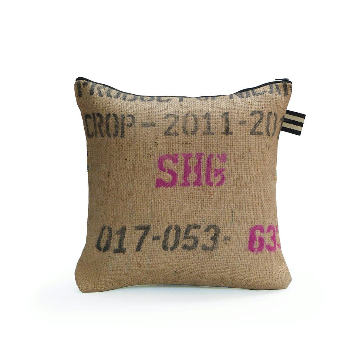 DEKOSTYLE - Housse en toile de sac de café 40x40