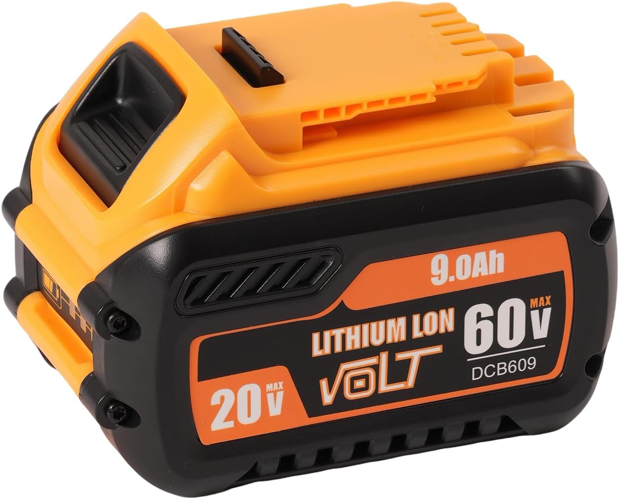 9Ah DCB609 Battery Replacement for Dewalt Flexvolt 20V/60V Max Lithium Ion Batteries
