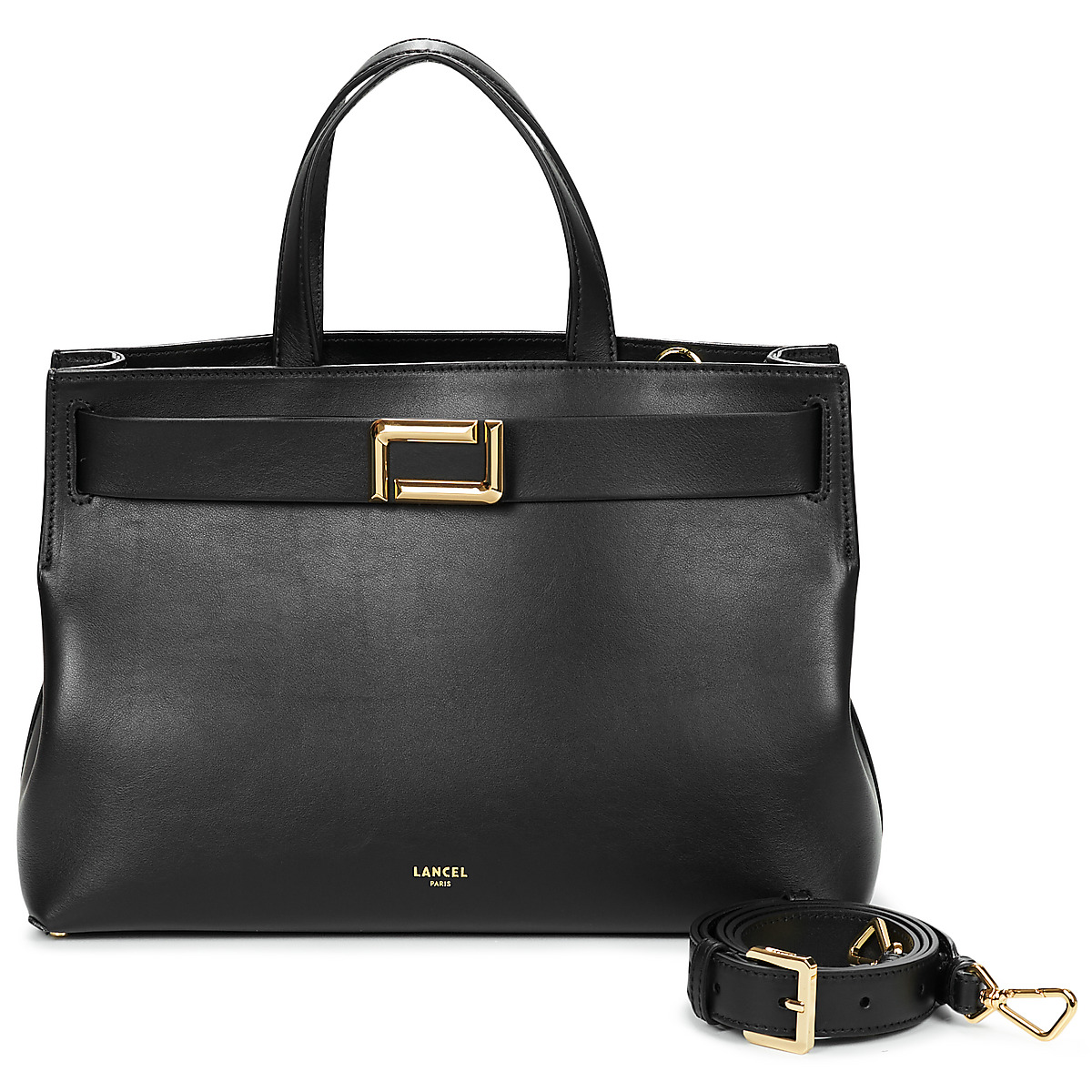 Lancel - ANGELE DE LANCEL M TOP HANDLE - Black