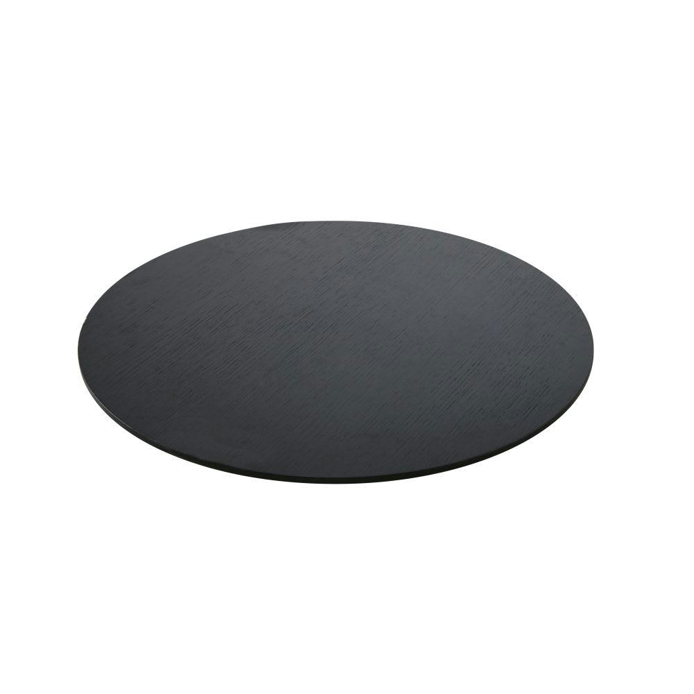 Element Business - Plateau de table professionnel noir 2 personnes D60