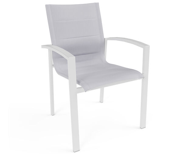 Boston-Sinta 13-Piece Extension Dining Setting - White