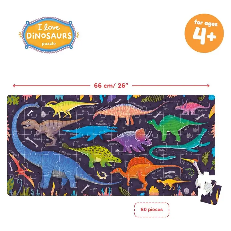 Puzzle 60-teilig Banana Panda