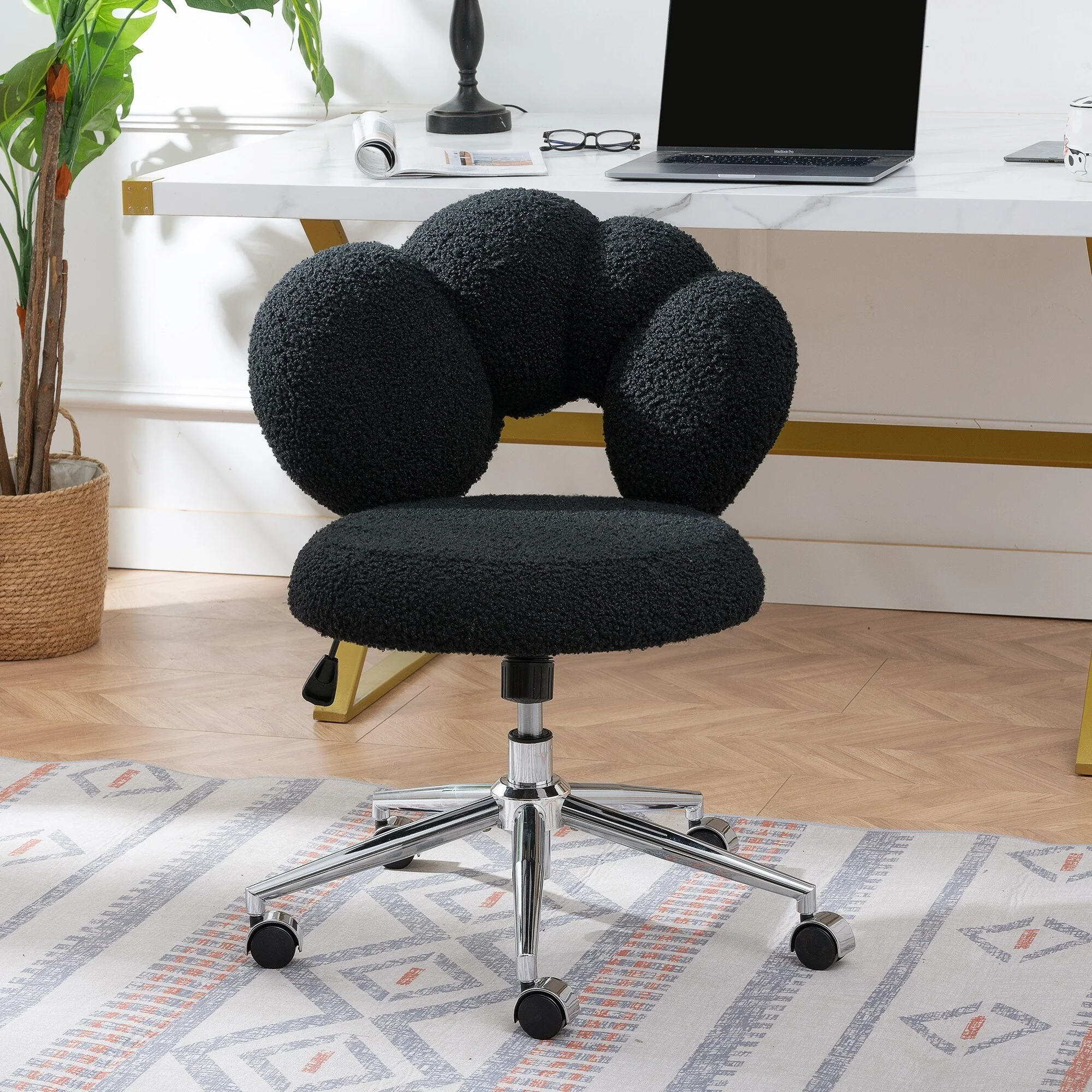 360 Degree Swivel Height Adjustable Home Office Chair