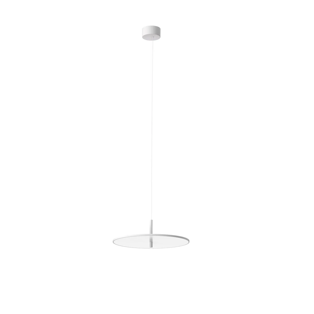 Flos - My Disc Pendelleuchte Ø 60 cm, weiß matt