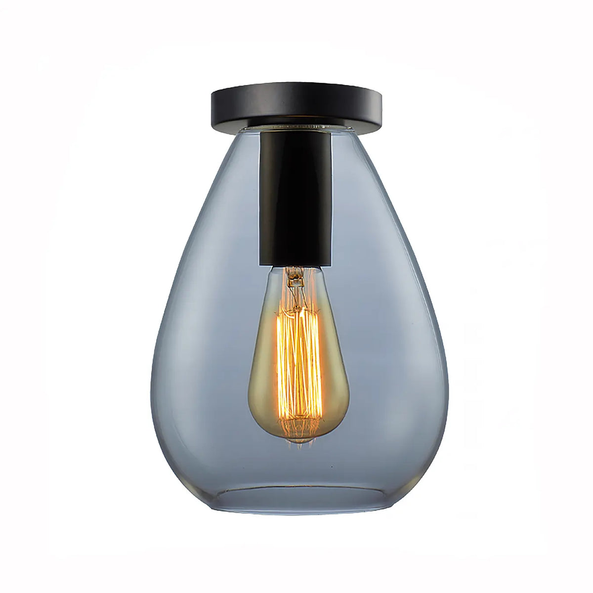 Freelight plafondlamp Dorato - 1 lichts - 18.5 x 26  cm - zwart