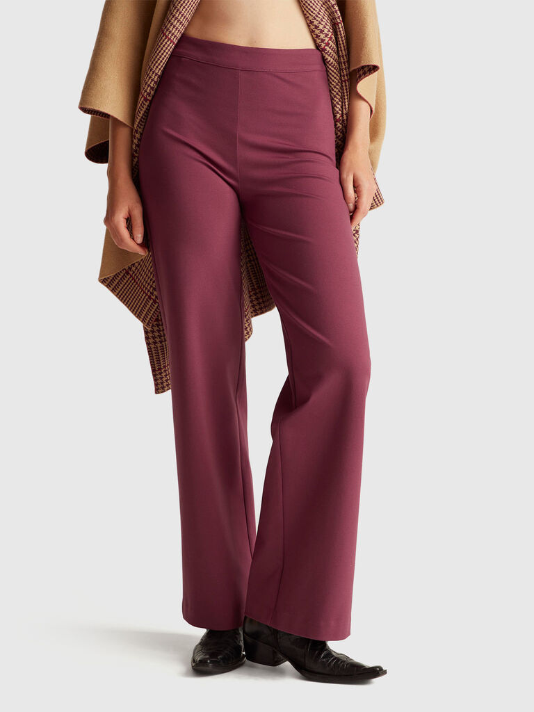 Straight cut classic trousers