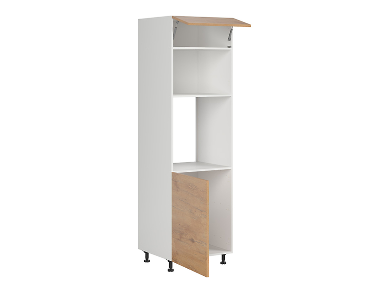 Szafka pod zabudowę piekarnika Hamper 60 cm lewa dąb lancelot