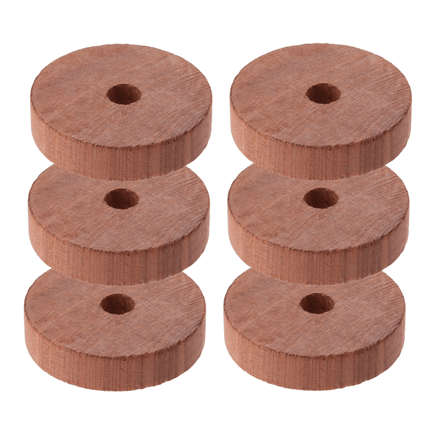 ANÉIS ANTIMOFO PARA CABIDES CONJUNTO COM 6 PEÇAS LAR CEDRUS
