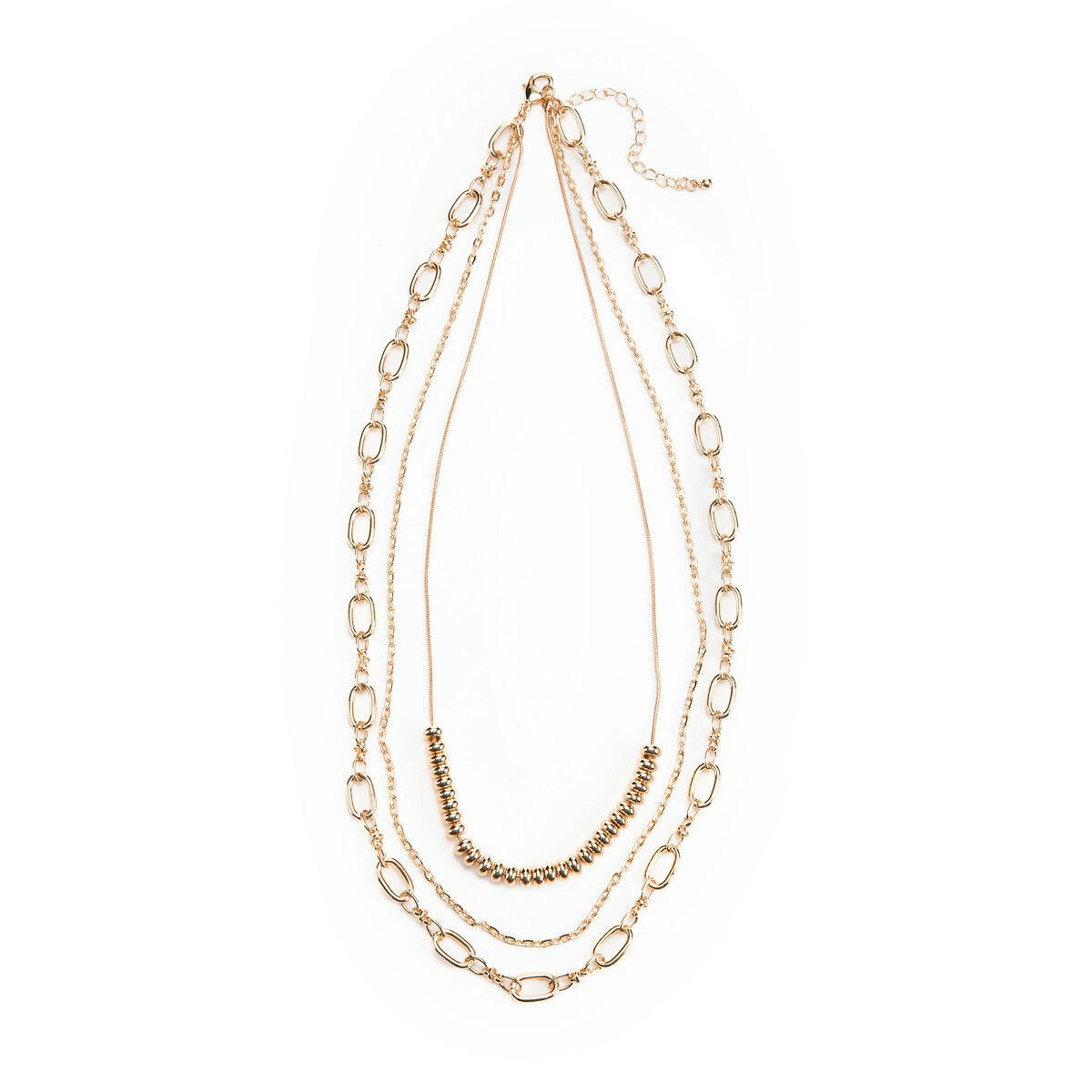 Collier chaînes multi tangs