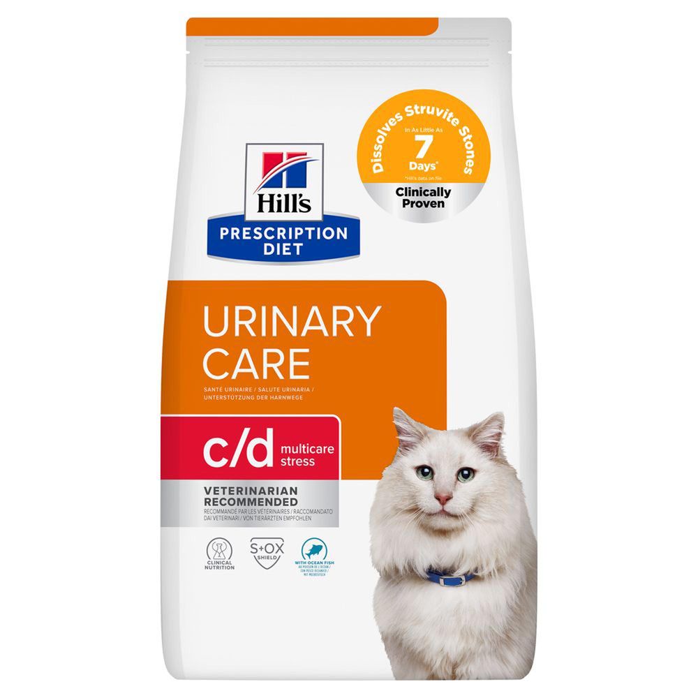 Hill's Prescription Diet Feline c/d Stress Urinary Care - Ocean Fish