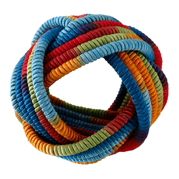 ARGOLA PARA GUARDANAPO CONJUNTO COM 2 PEÇAS COLORI