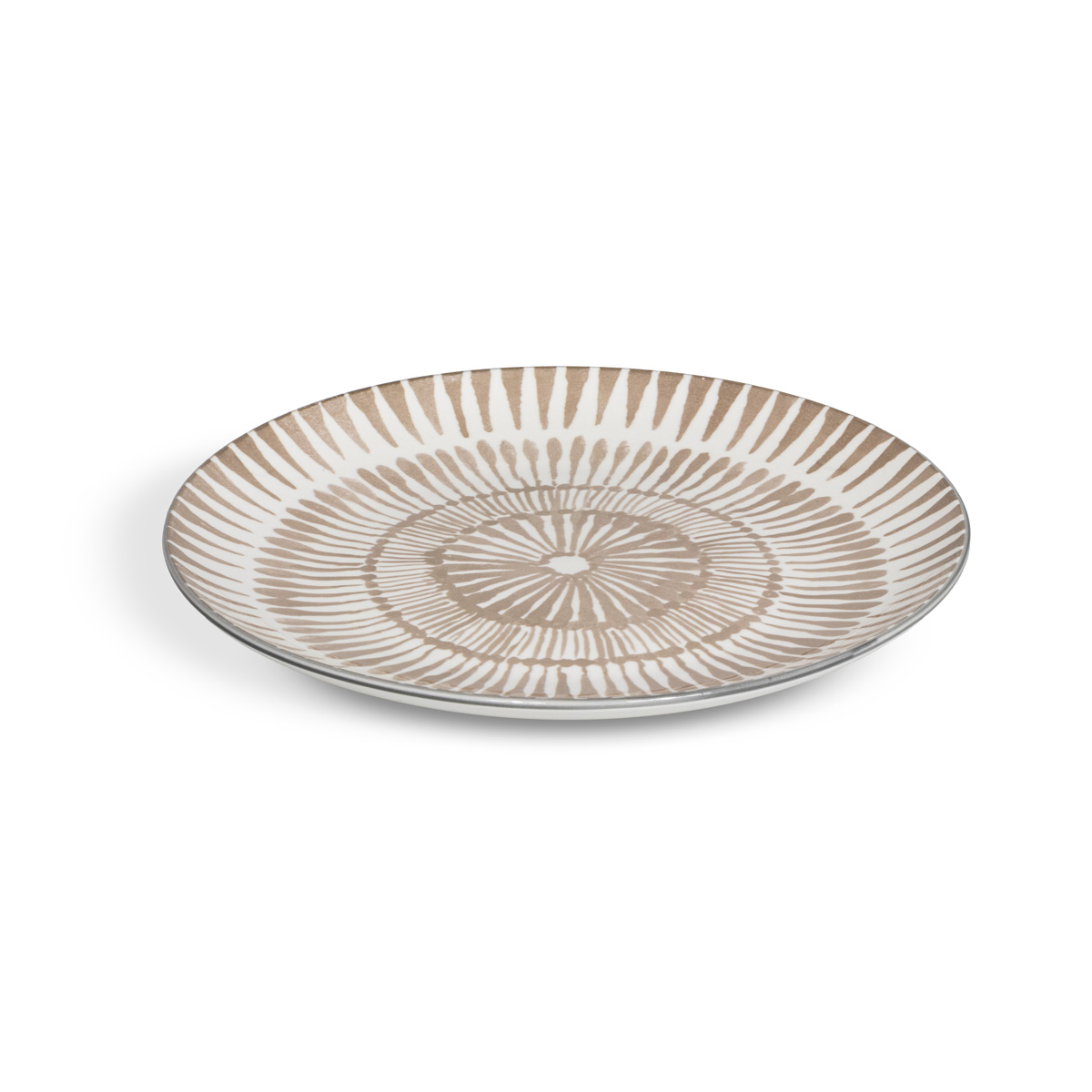 Prato raso ALIVE cinza 26,5cm