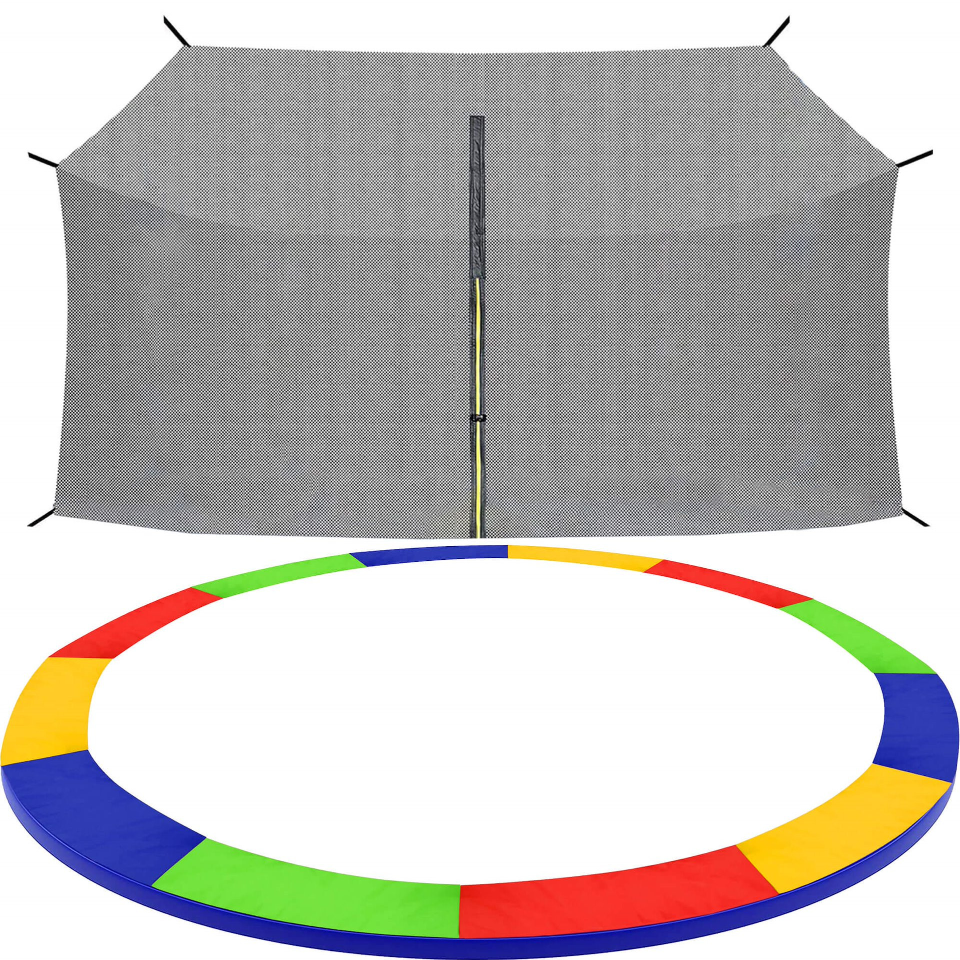Osłona na sprężyny z siatką do trampoliny wewnętrzną 13FT 396/400/407 cm