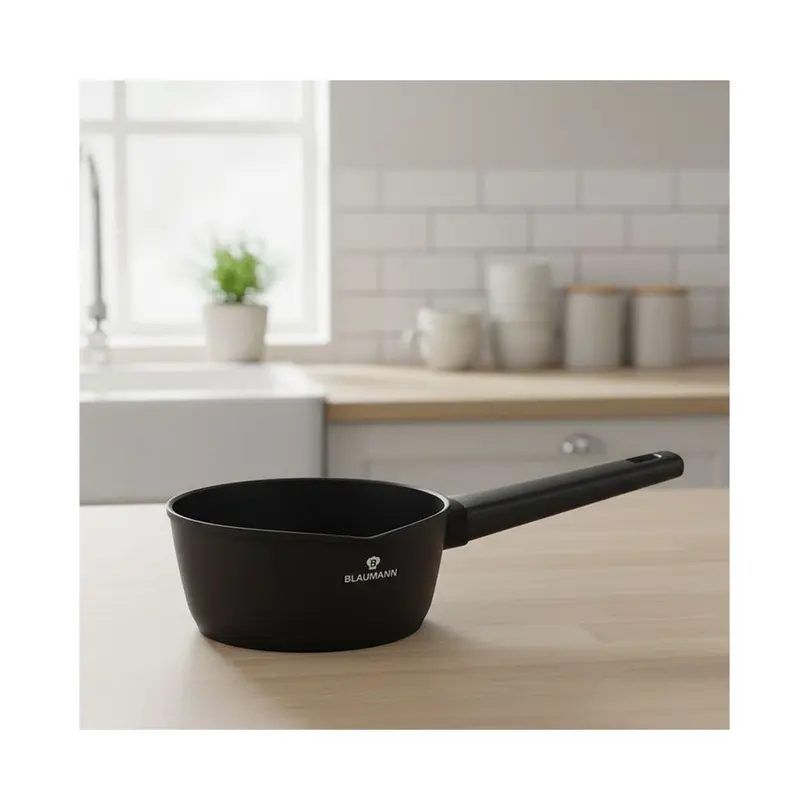Stielkasserolle Black Silver Collection