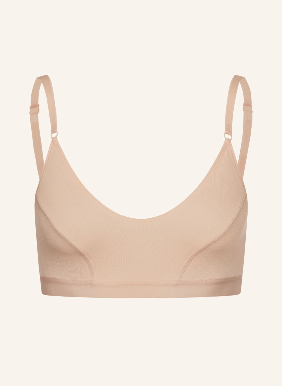 erlich textil Edith Bustier bügellos mit Modal - verstellbare Träger