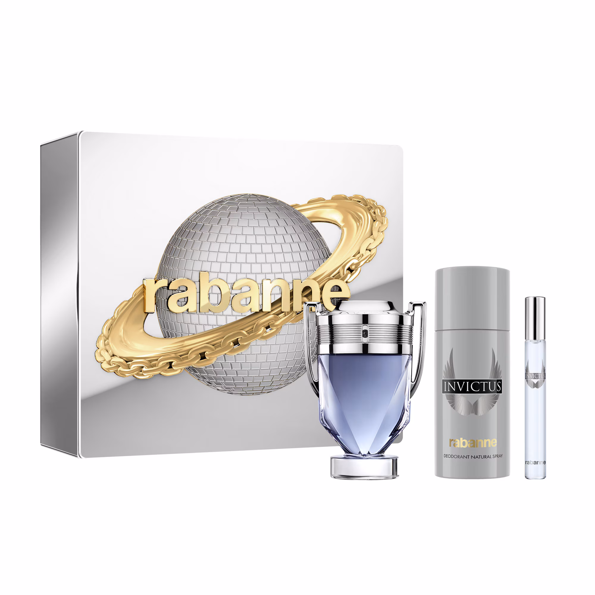 INVICTUSCoffret - eau de toilette + déodorant + format voyage
