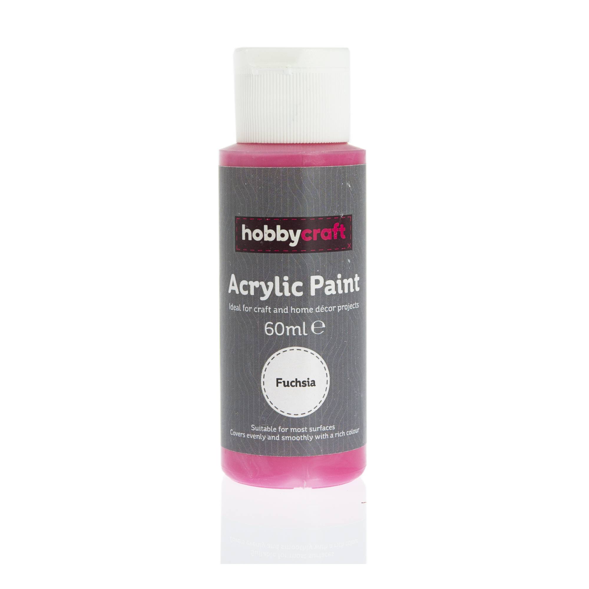 Fuchsia Acrylic Craft Paint 60ml