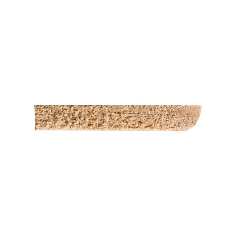 Moulure plate en marupa clair 240 x 3,4 x 0,5 cm