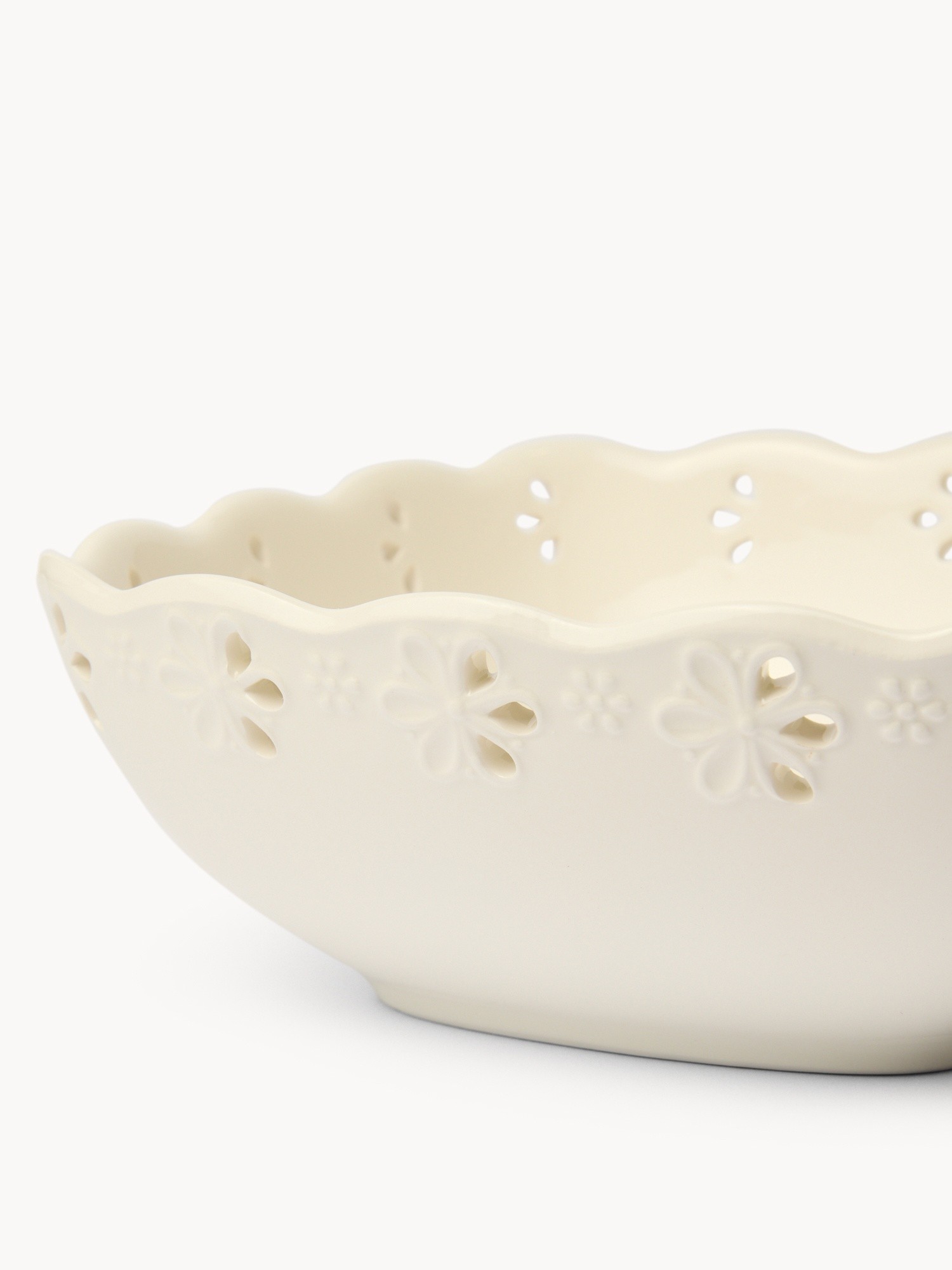 Insalatiera in ceramica traforata - Prezzo di lancio