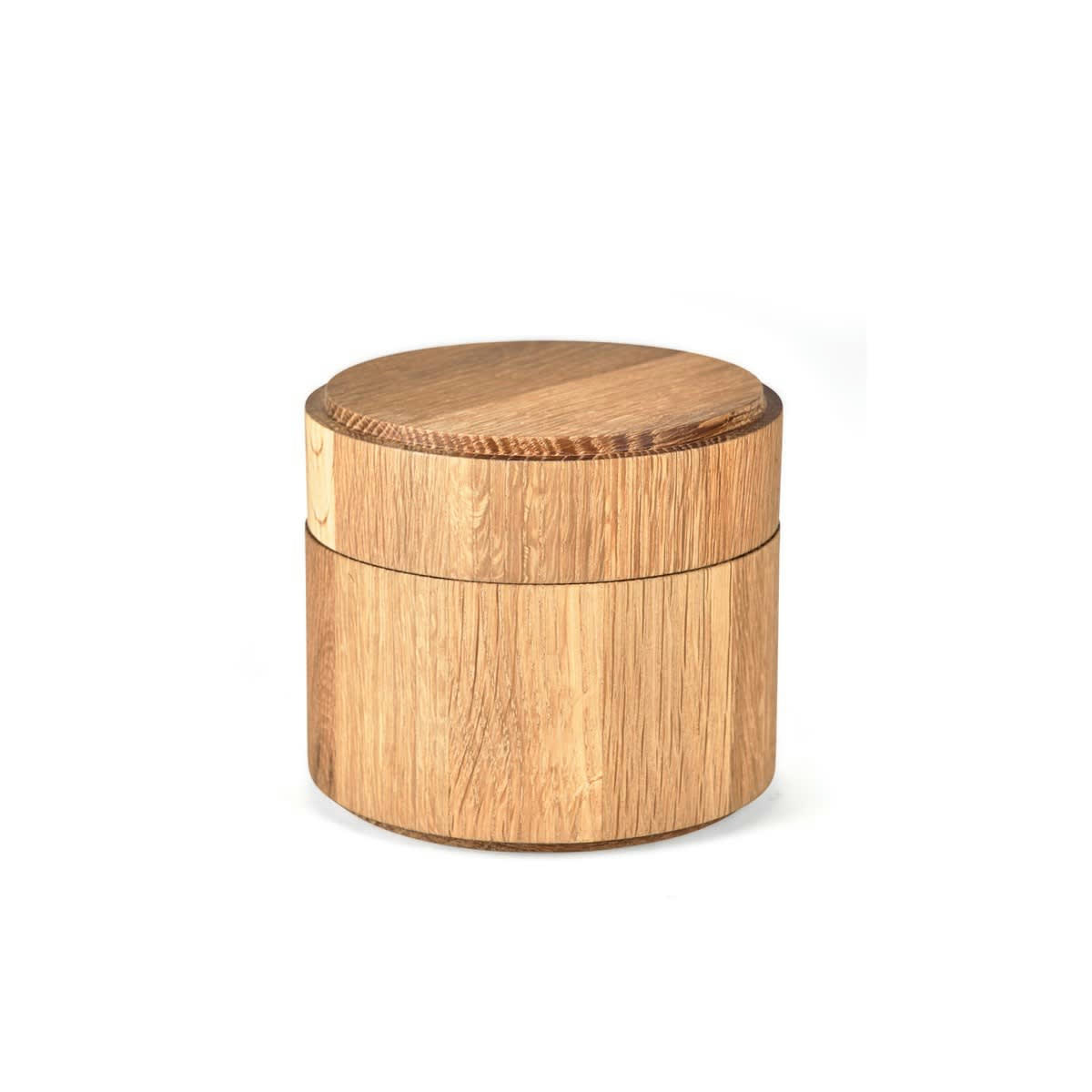 LIVING - Boite de rangement en chêne beige