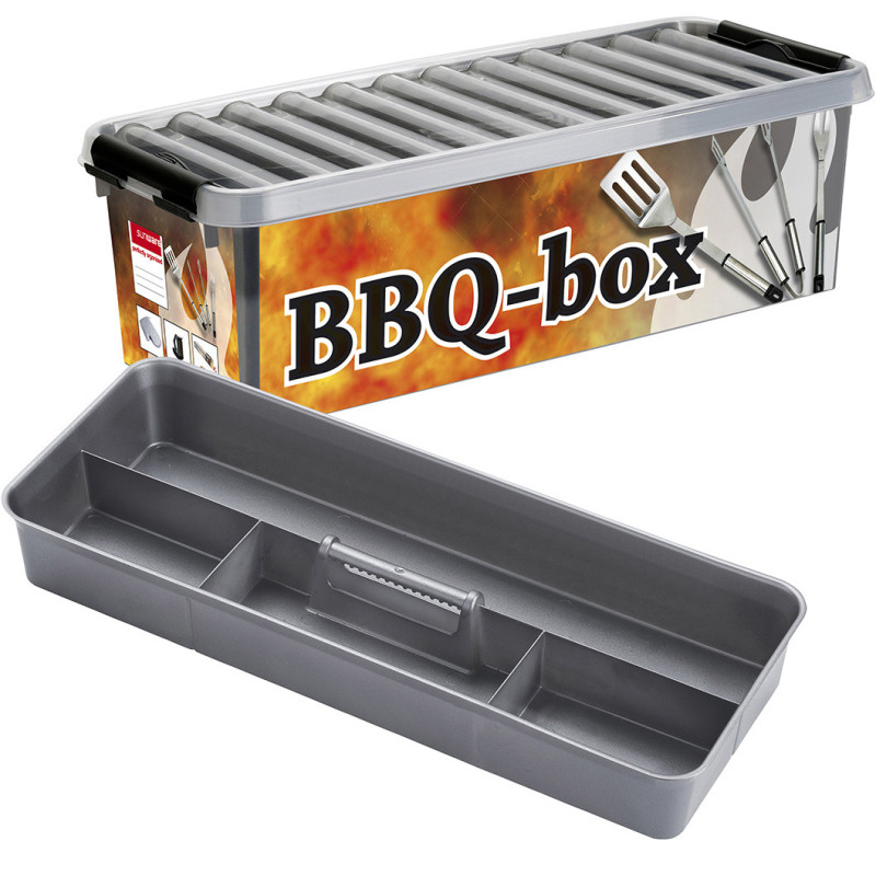 Box de rangement Q-line BBQ avec insert vert 9,5 L SUNWARE