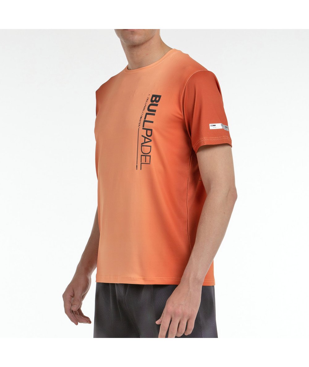 CAMISETA BULLPADEL MUROS PAPAYA