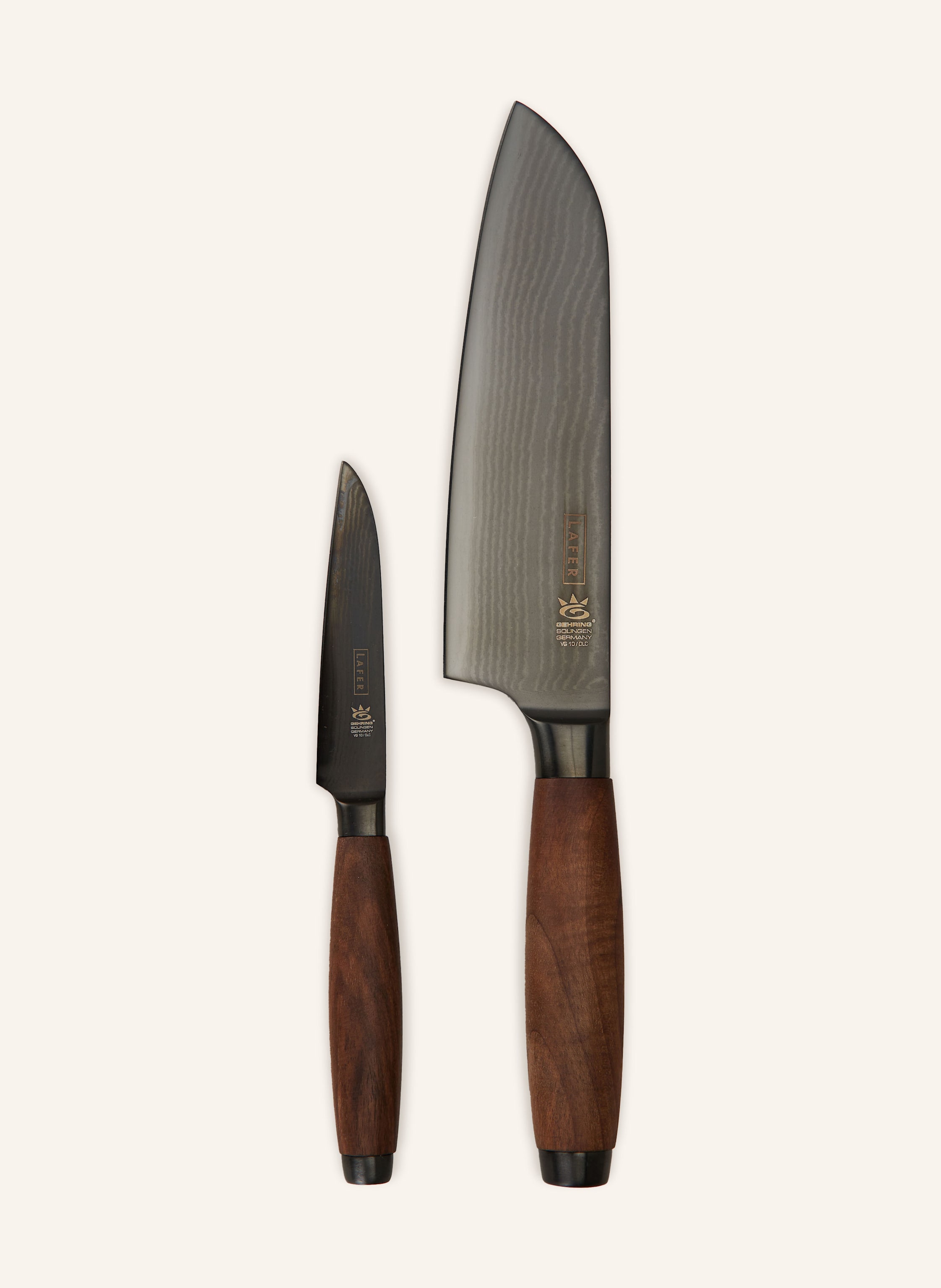 JOHANN LAFER EDITION Set: Santokumesser und Gemüsemesser