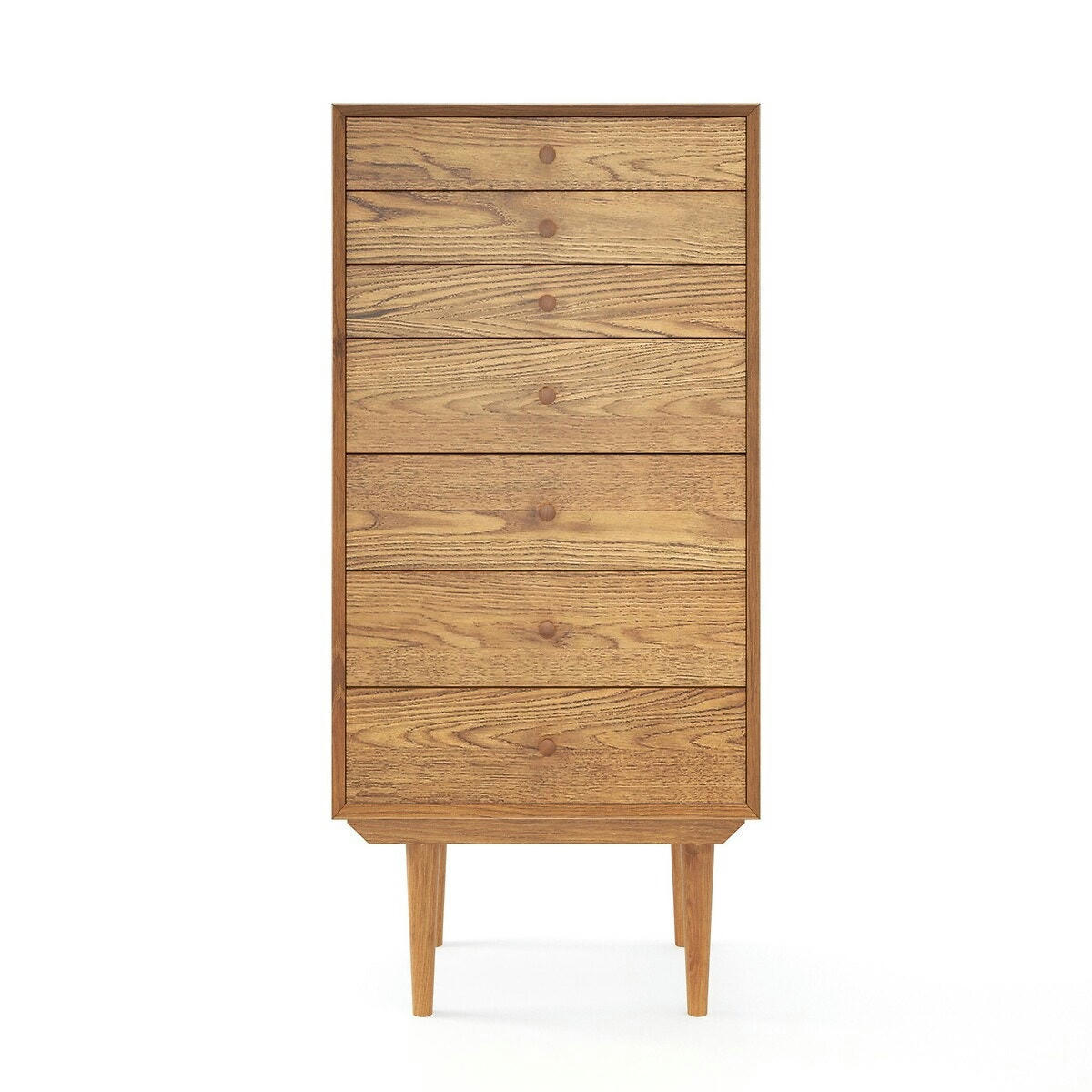 Semainier vintage, 7 tiroirs, Quilda