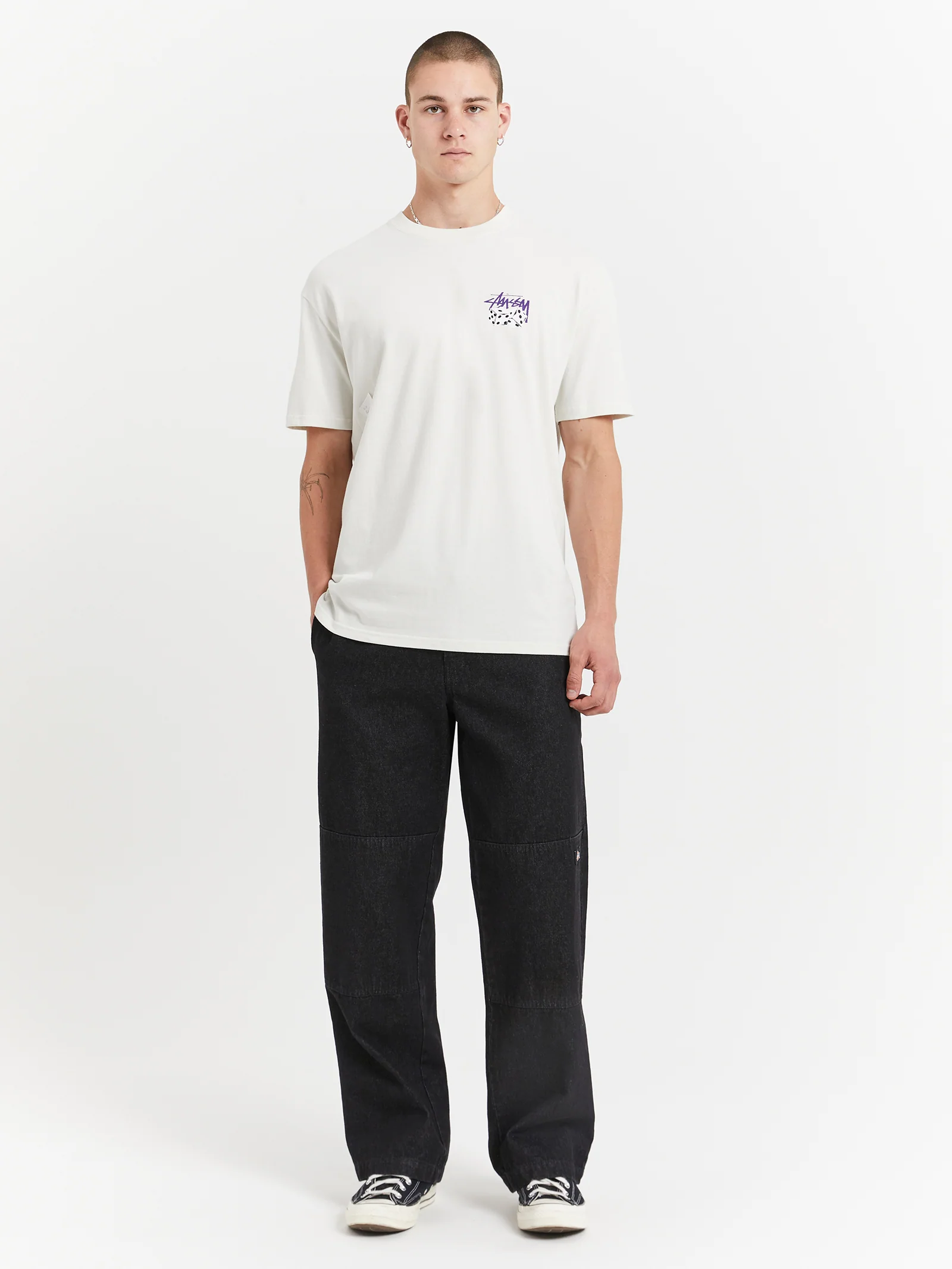 Pair Of Dice Solid Heavyweight T-Shirt