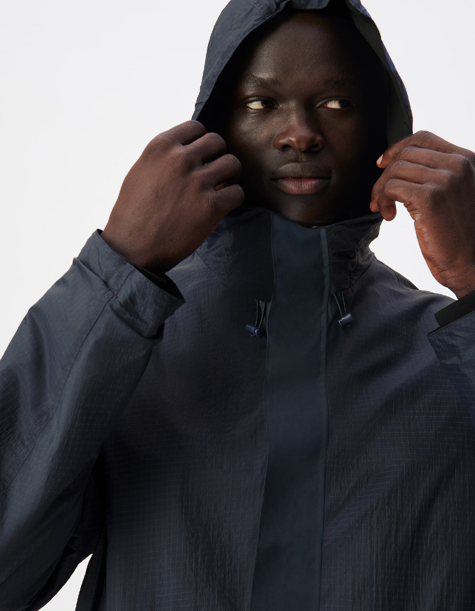 Parka légère marine WATERPROOF BREATHABLE Homme