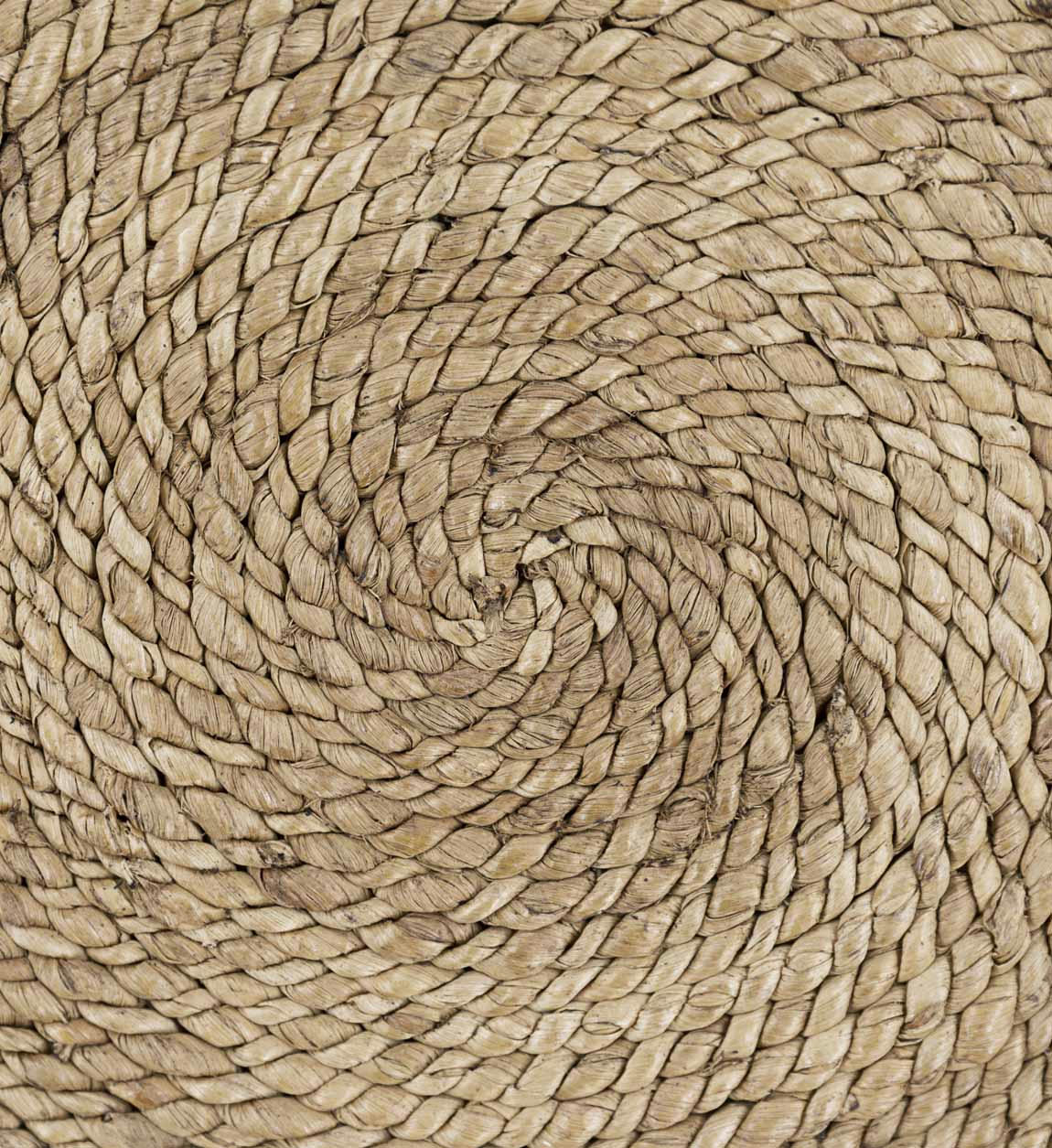 RATTAN - Set de 2 chaises en bois de mahogany marron et rotin beige