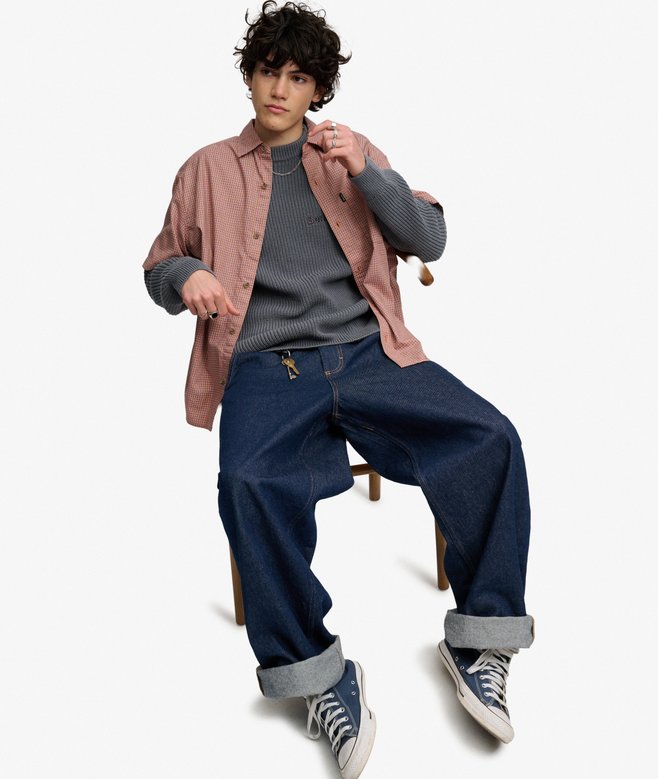 Bench Skater Check Short Sleeves Shirt