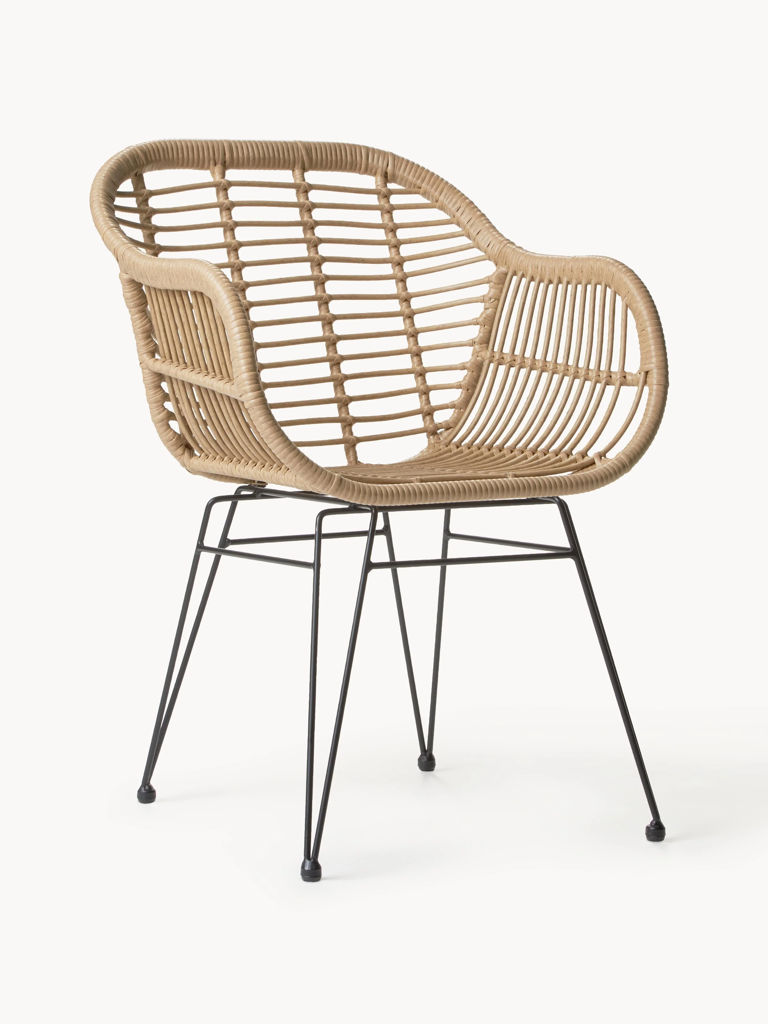 Armlehnstühle Costa aus Polyrattan, 2er-Set