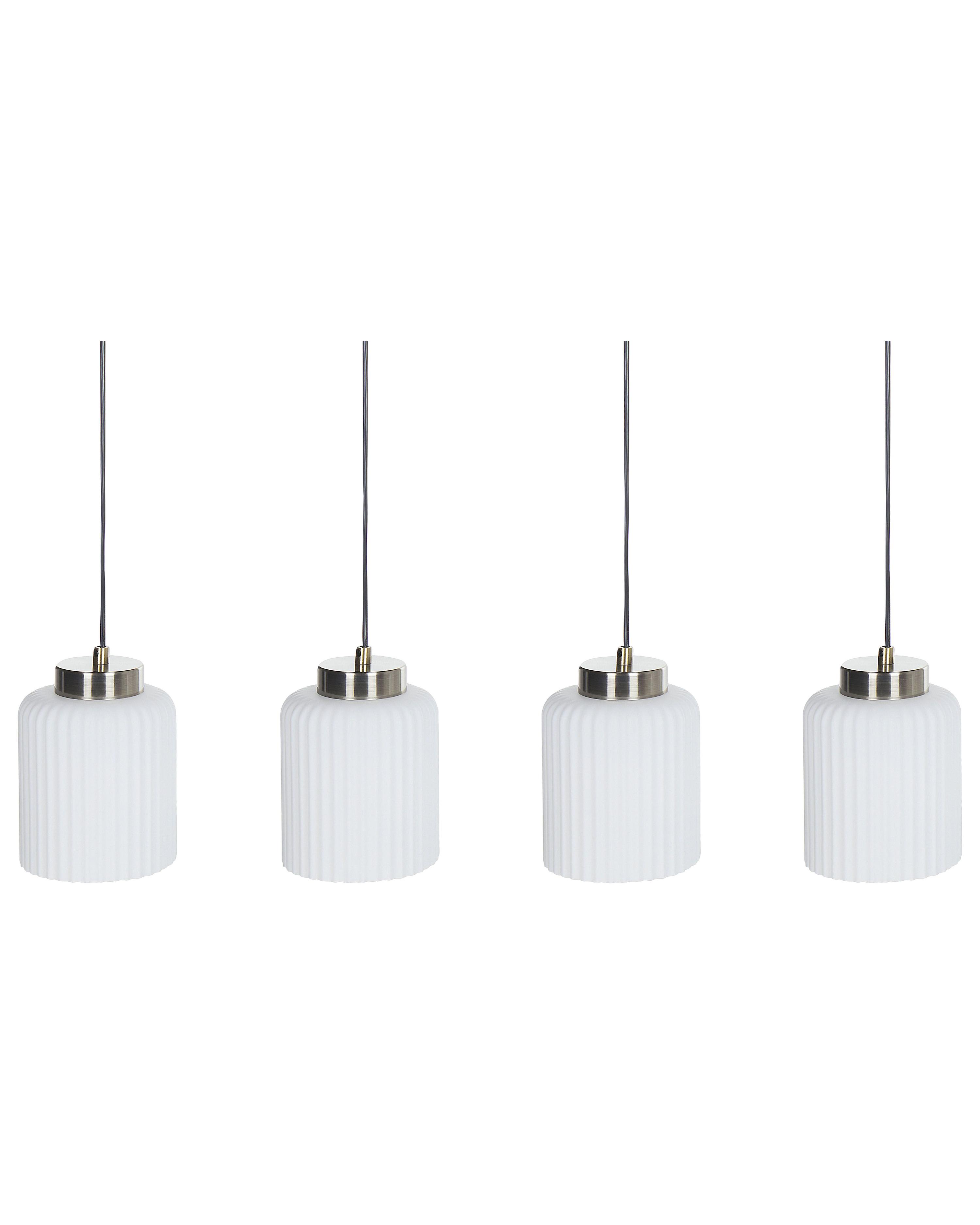 Pendant Lamp CAUDELO Metal Black/ White